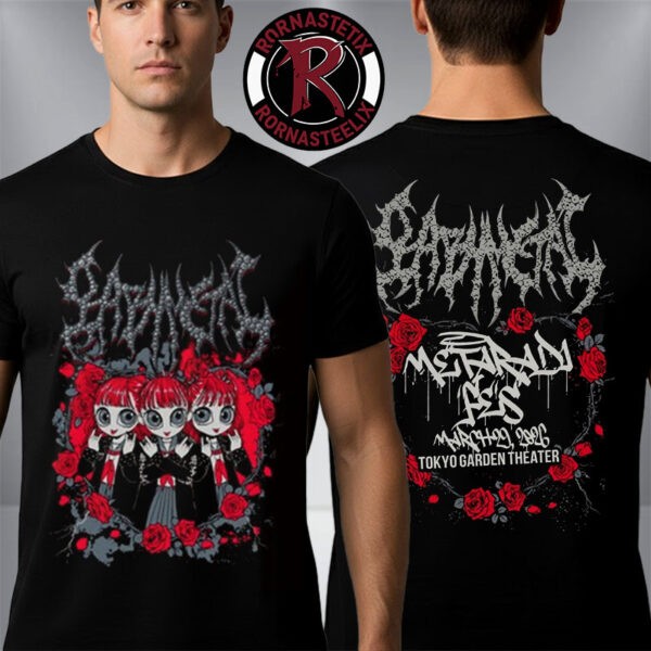 Babymetal Tokyo FM 55th Anniversary Merch Tee FES On March 29 2026 At Tokyo Gard
