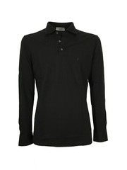 Men’s long sleeve polo shirt FERRANTE mod. 31611 94% cotton 6% elastane MADE IN ITALY