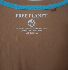 FREE PLANET Men’s Hamptons Tennis Club Graphic T-Shirt Organic Cotton Unisex (M)