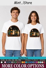 Halloween Monster Squad Shirt, Cute Ghost Skeleton Pumpkin Tee