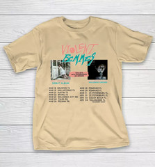 Violent Femmes Spring 2025 US Tour T Shirt Yellow Full Size S-5XL KK165