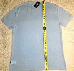 NEW LUCKY BRAND, MENS MEDIUM, LINEN-BLEND SHORT-SLEEVE POCKET🪩SHIRT-MSRP $44.50