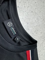AMG Petronas Black Mercedes-Benz Black T-Shirt Racing