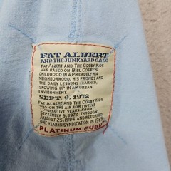 Vintage Platinum Fubu Fat Albert And The Junkyard Gang Men’s Shirt Size XL