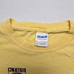 Vintage Mash Bash Blood Drive Shirt Yellow Gildan Graphic XL Charity Event Tee