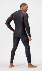 DEVOPS 3 Pack Men’s UPF 50+ Long Sleeve Compression Shirts Quick Dry, Cool Gear