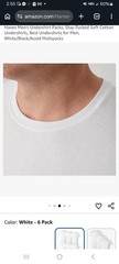 Hanes Men’s Soft Cotton Undershirt Multipack Stay-Tucked Crew Neck Tee