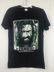 Rob Zombie Hellbilly Deluxe 2 World Tour Black Short Sleeve Graphic Small Shirt