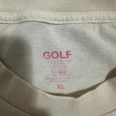 Golf Wang Tyler the Creator Multicolor 3D Logo Graphic Tee Cream Extra Large