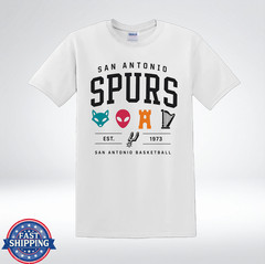 San Antonio Fan Retro Icons Est 1973 Graphic T-Shirt