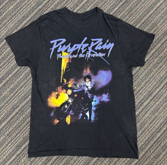 Prince Purple Rain Motorcycle Graphic T-Shirt Men’s M Official Estate Band Tee
