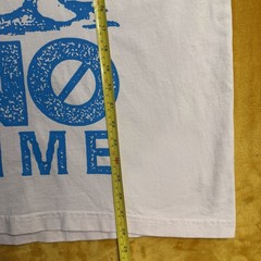 Obey No Time Earth Graphic T Shirt Mens Medium Beige Blue Streetwear Climate Tee