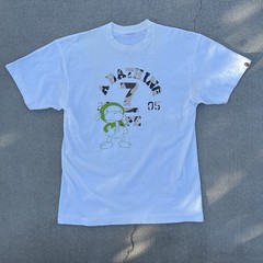 Vintage 2005 Y2K A Bathing Ape BABY MILO Graphic T-Shirt L