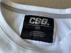 CSG Thermal Shirts Lot Of 2 Sz. L Waffle Knit Long Sleeves F1.28