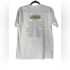 VTG Y2K Usher The Truth Tour 2004 Official Concert Tee Shirt Medium Graphic R&B