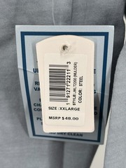 Johnnie-O Mulder Long Sleeve T-Shirt Mens 2XL Steel Gray Crew Neck JMLT2200 NWT