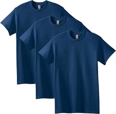 Gildan (3-pack) Solid Ultra/Heavy Cotton Short Sleeve Blank T-Shirt S-3XL