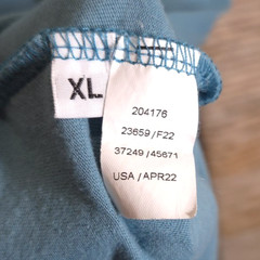 REI Co-op Size XL Outside Pride Blue T-Shirt Organic Cotton Recycled Eco Tee