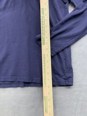 Polo Ralph Lauren Men’s Long Sleeve Hooded Tee Shirt Large Navy Spell Out