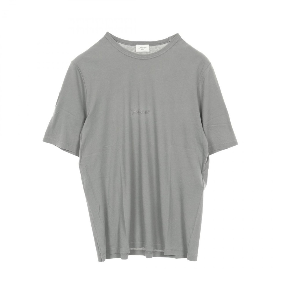 SAINT LAURENT PARIS T-shirt 818535YBHD21467L cotton Green #L NEW mens