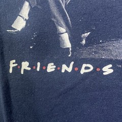 2006 Friends TV Show Navy Blue T-Shirt Size 2XL XXL NBC Experience Store Graphic