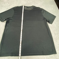 Pierre Cardin T Shirt Mens XL Black Textured Crewneck Short Sleeve Performance