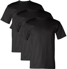 US Army Solid Color T-Shirts Made in USA 100% Cotton Heavyweight Shirts 3 Pack