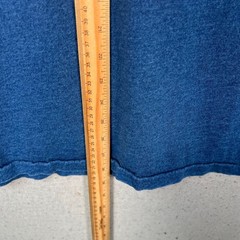 Uniqlo U Mens Size Large Blue Crewneck Cotton T-Shirt