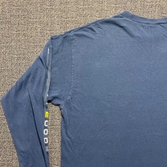 Vintage Old Navy Millennium 2000 Long Sleeve Shirt Mens XL Blue Graphic O2N Y2K