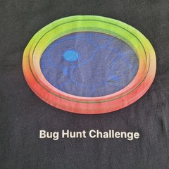 Rare Apple Maps Bug Hunt Infinity Loop Shirt Mens Large Black Employee Swag