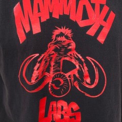 Mammoth Labs T Shirt Mens Size Medium Black Red Cannabis Weed Marijuana Tee