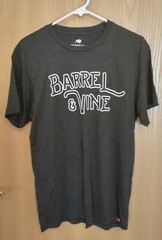 NWOT Lightweight Crewneck Medium Black SS Sportiqe T-shirt w/ Business Name