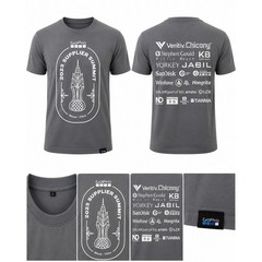 GoPro 2023 Supplier Summit Macau China Gray Graphic T Shirt Size Large L