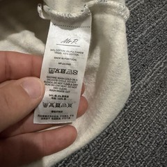 Mr P. Porter Shirt Mens Large White Cotton Crewneck Textured Knit Short Sleeve