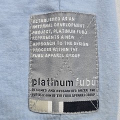 Y2K Vintage PLATINUM FUBU Fat Albert & Junk Yard Gang Blue Shirt Mens 2XL