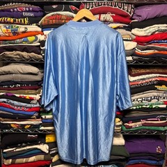 Vintage 90s Nike Air Max AOP Distressed Shiny Mesh Rugby Tee