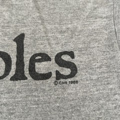 VTG 1986 Les Miserables Sz L Theater Musical Double Sided 80s Promo Tshirt / CD