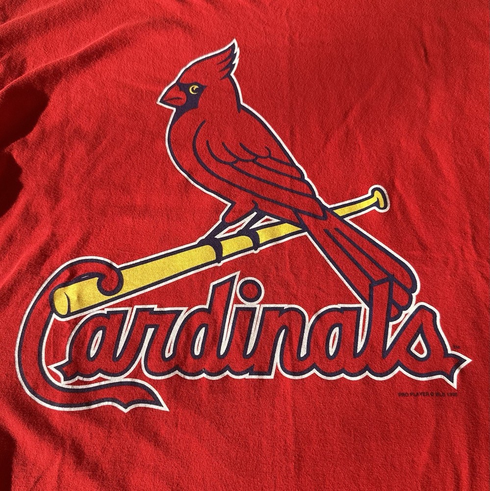 Vintage MLB 1998 St Louis Cardinals Pro Player Red T-Shirt Size Men’s XL 90s