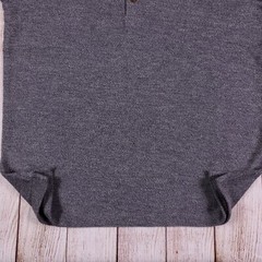 UNTUCKit Shirt Men Small Gray Henley Casual Comfort Cozy Warm 4 Button Urey NEW
