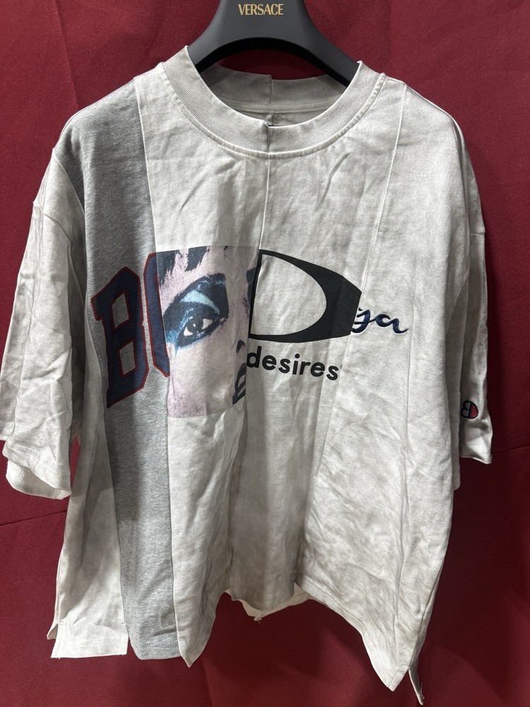 Bottega Desires Men’s Matiere De Desirs Ransom Tee Sz Large 100% Authentic NEW