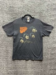 The Beatles Rubber Soul Graphic Crewneck Short Sleeve T-Shirt Black Mens Size M