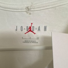 Jordan Jumpman Logo White Cotton Men’s T-Shirt Size S CJ0921-100