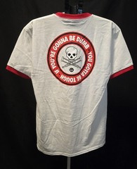 Babylon x Jackass Knoxville Ringer Tee | Size LARGE | 25th Anniversary T-shirt