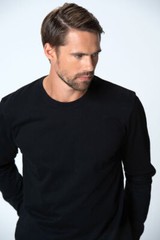 CLIQUE T-Shirt Maglietta BASIC-T Maglia Manica Lunga Maglietta Uomo 100% Cotone