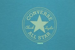NWT Converse Men SS Crew T-Shirt Tee “CHUCK TAYLOR BIG ALL STAR PATCH EDITION”