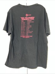 Rare Oklahoma Sooners Big 12 Farewell Tour T-Shirt, Black, Double Sided, Size XL