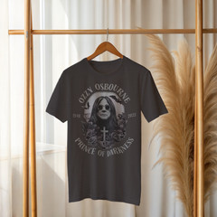 Ozzy Osbourne Prince of Darkness T-Shirt – Vintage Rock Tribute Tee A244