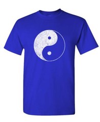 YIN YANG – Unisex Cotton T-Shirt Tee Shirt
