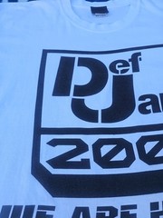 RARE DEF JAM 2000 WE ARE HIP-HOP TIL DEF DO US PART TEE MENS XL