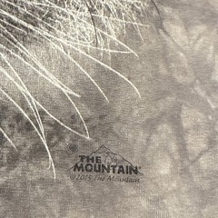 The Mountain T-Shirt Mens Smalll Grey Tie Dye Koala Animal Print Cotton Wildlife